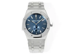 Audemars Piguell Royal Oak Blue Dial Stainless Steel Men's Watch