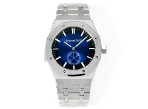 Audemars Piguet Royal Oak Series Men's Watch ?C Blue Dial, Stainless Steel Band, 42mm Case