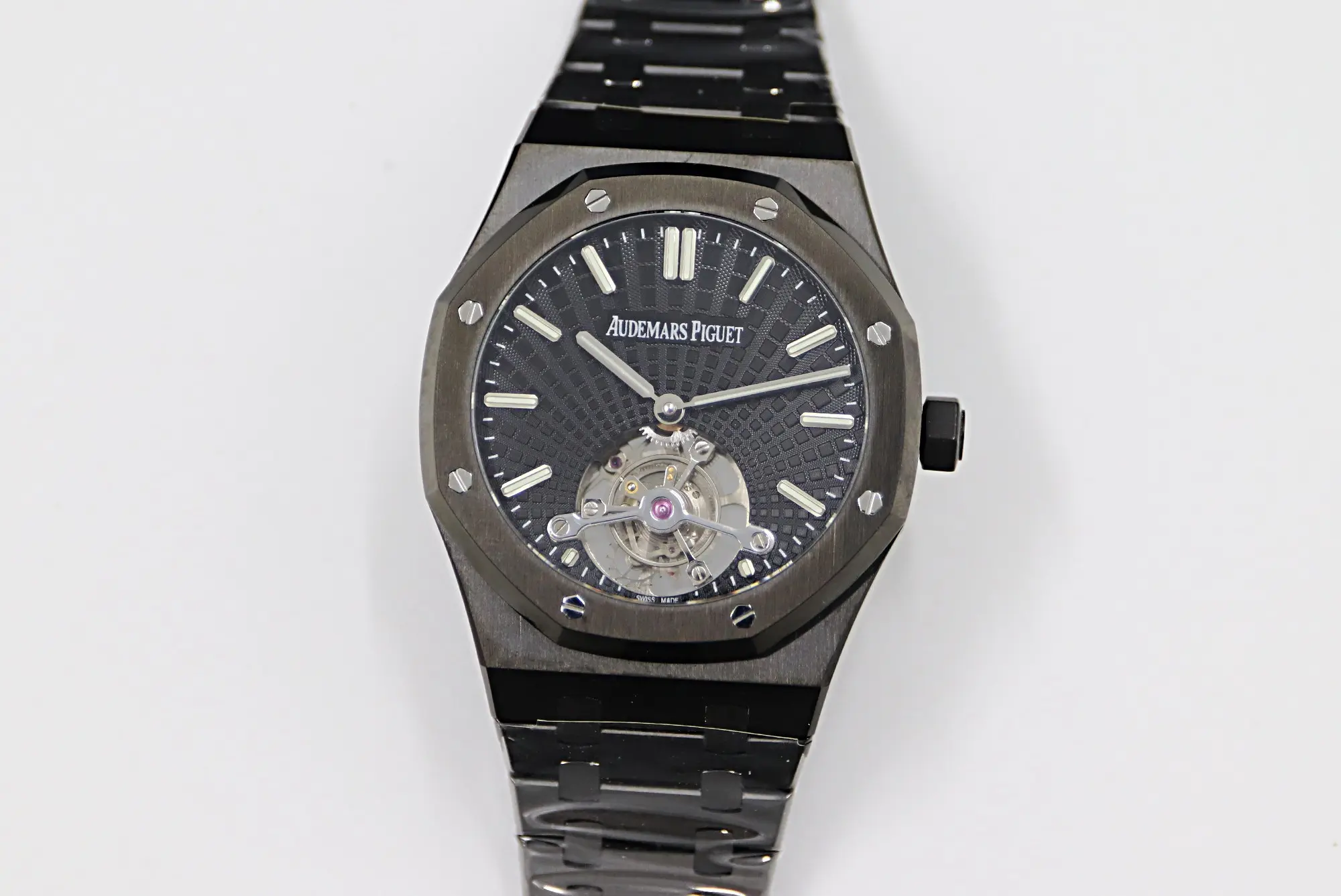Audemars Piguet Royal Oak Tourbillon Upgrade Edition - Black Ceramic Case with Black Dial, Model 2020