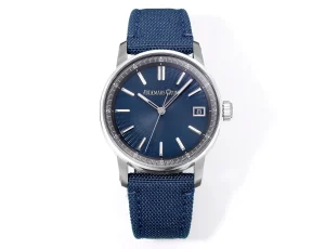 Audemars Piguet CODE 11.59 Automatic watch - Night Blue Dial Stainless Steel Case Blue Fabric Strap 41mm