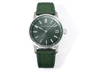 Audemars Piguet CODE 1159 Green Dial Stainless Steel Watch With Fabric Strap