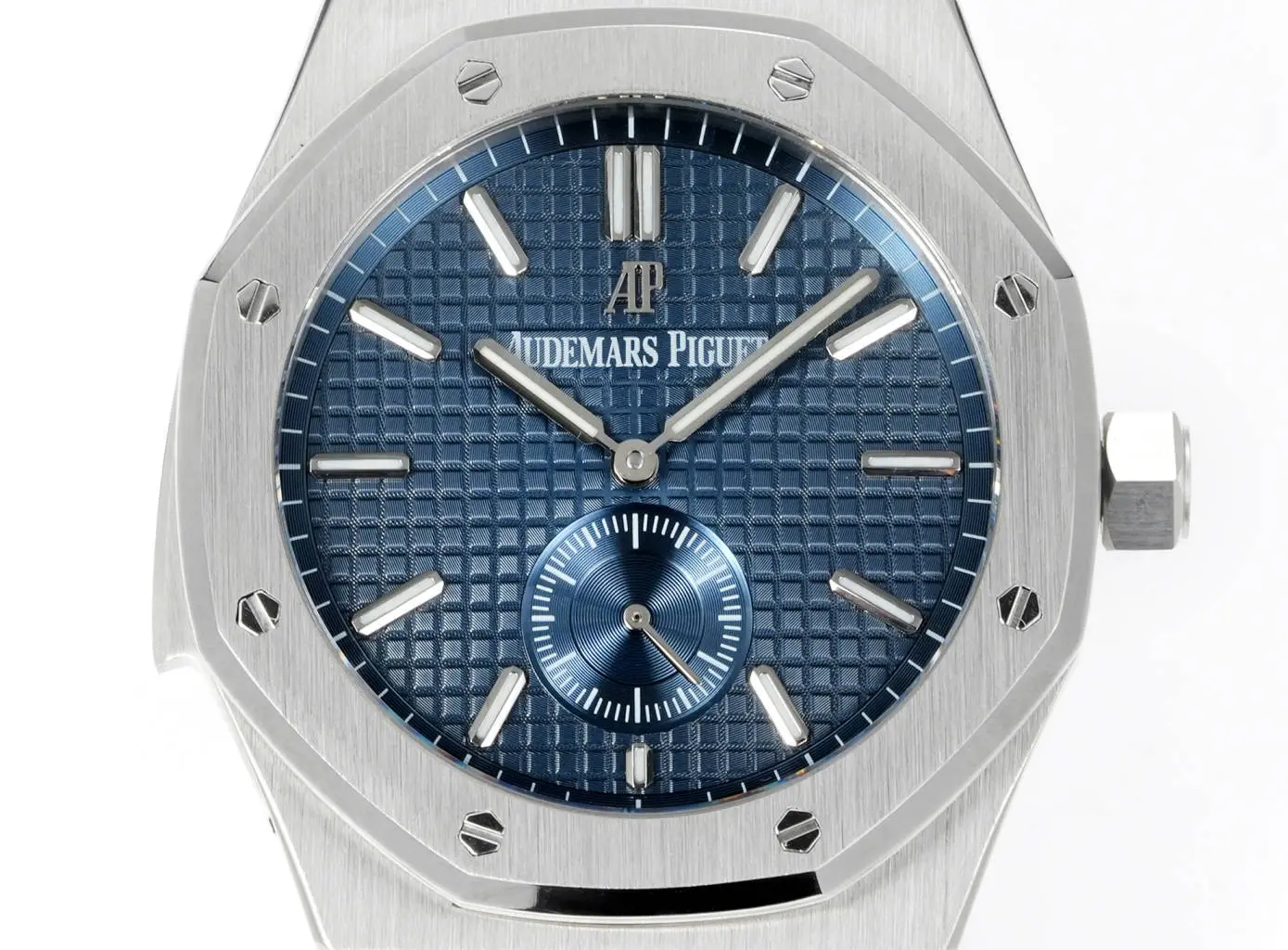 Audemars Piguell Royal Oak Blue Dial Stainless Steel Men's Watch - Image 3