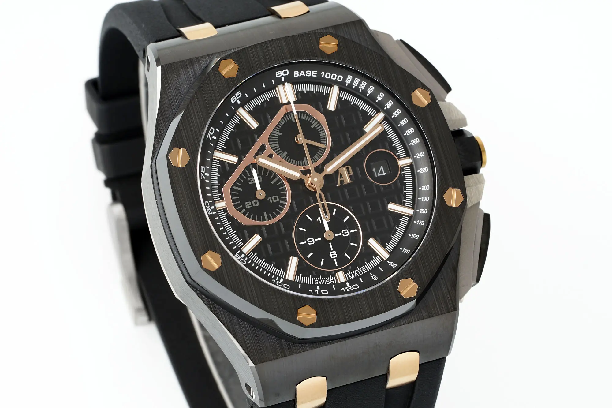Royal Oak Offshore 26400 series watch - Black ceramic with Custom Cal.3126 movement - Image 3