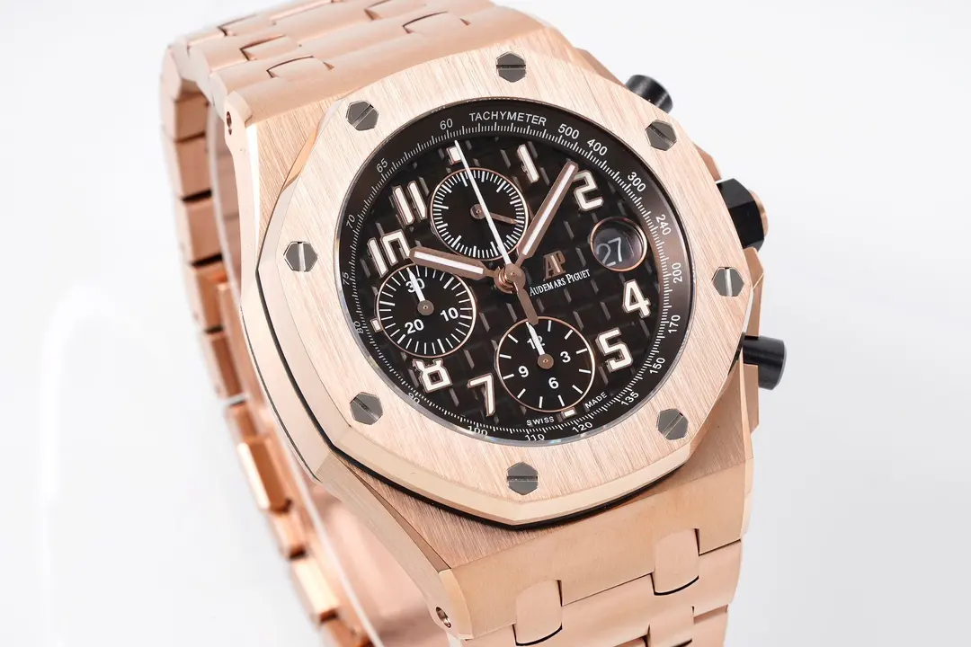 Audemars Piguet Royal Oak Offshore Rose Gold Watch with Exclusive 4404 movement - Image 3