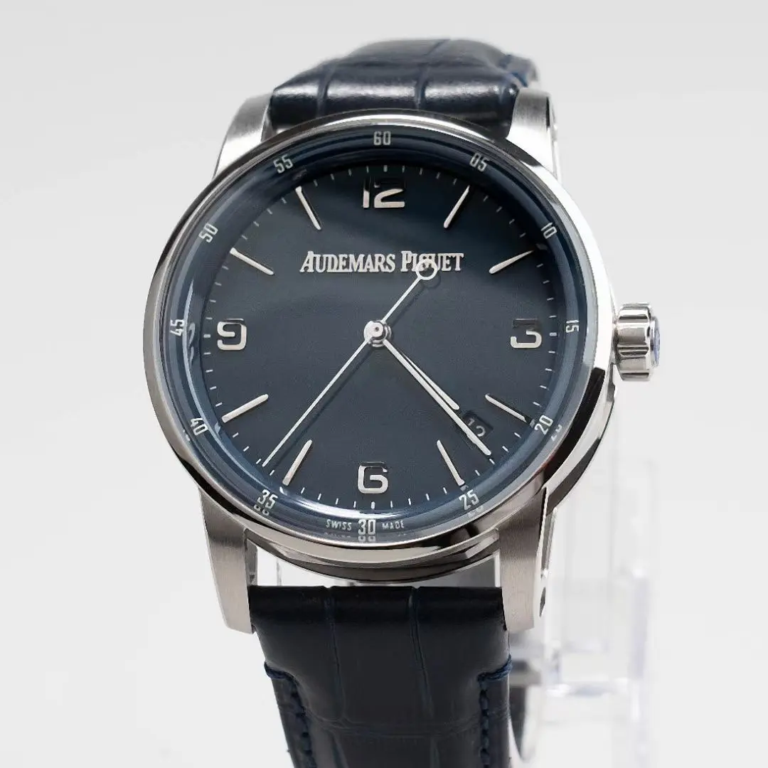 Audemars Piaget Code 11.59 Watch - Rose Gold, Stainless Steel and Brown Leather Strap. 41mm Case. Calibre 4303 Automatic Movement. - Image 5