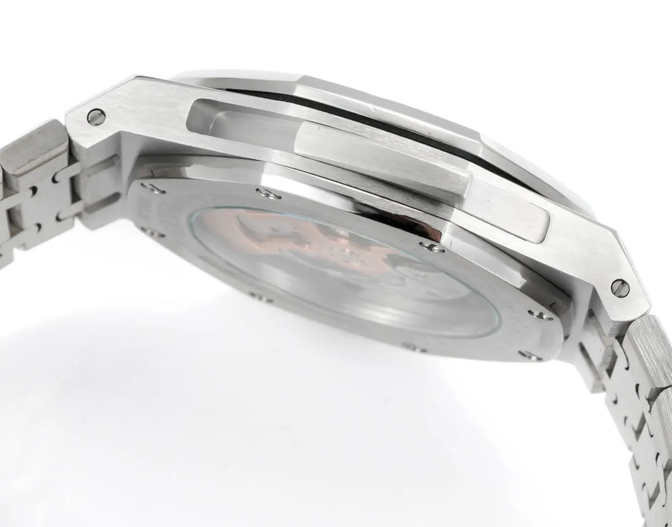 Audemars Piguet Royal Oak Series Men's Watch ?C Blue Dial, Stainless Steel Band, 42mm Case - Image 7