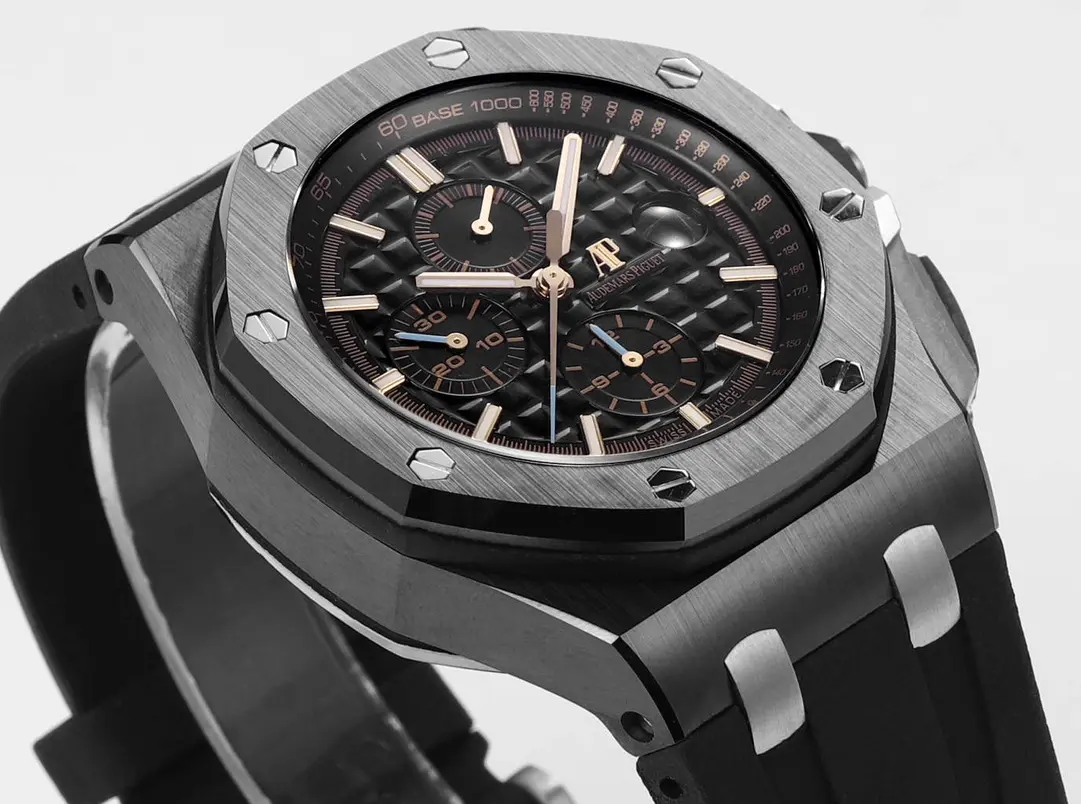 Audemars Piguet Royal Oak Offshore Black Ceramic Chronograph Watch - Image 7