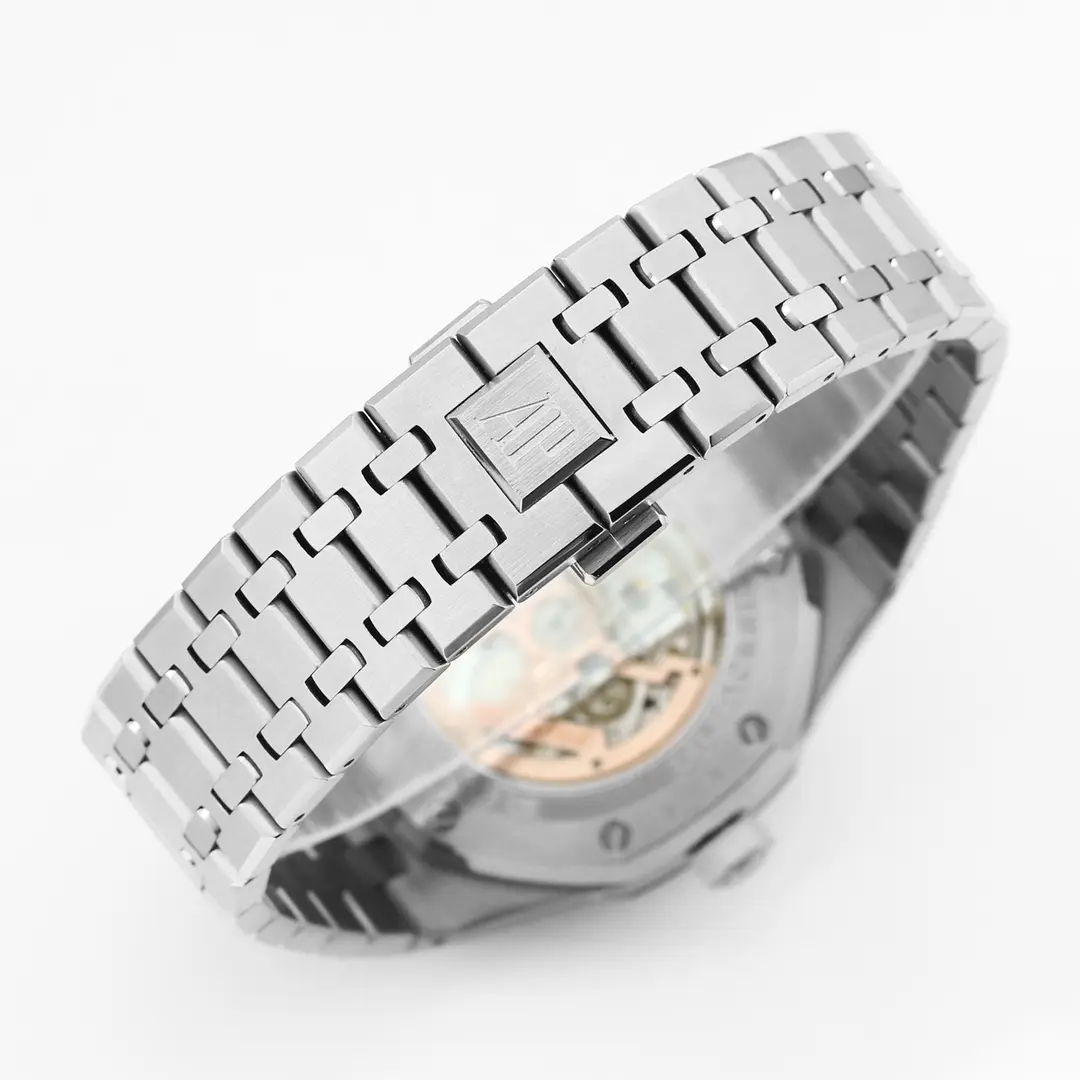 Audemars Piguet Royal Oak Permanent Calendar Watch - Blue Dial Stainless Steel Case 41mm - Image 9