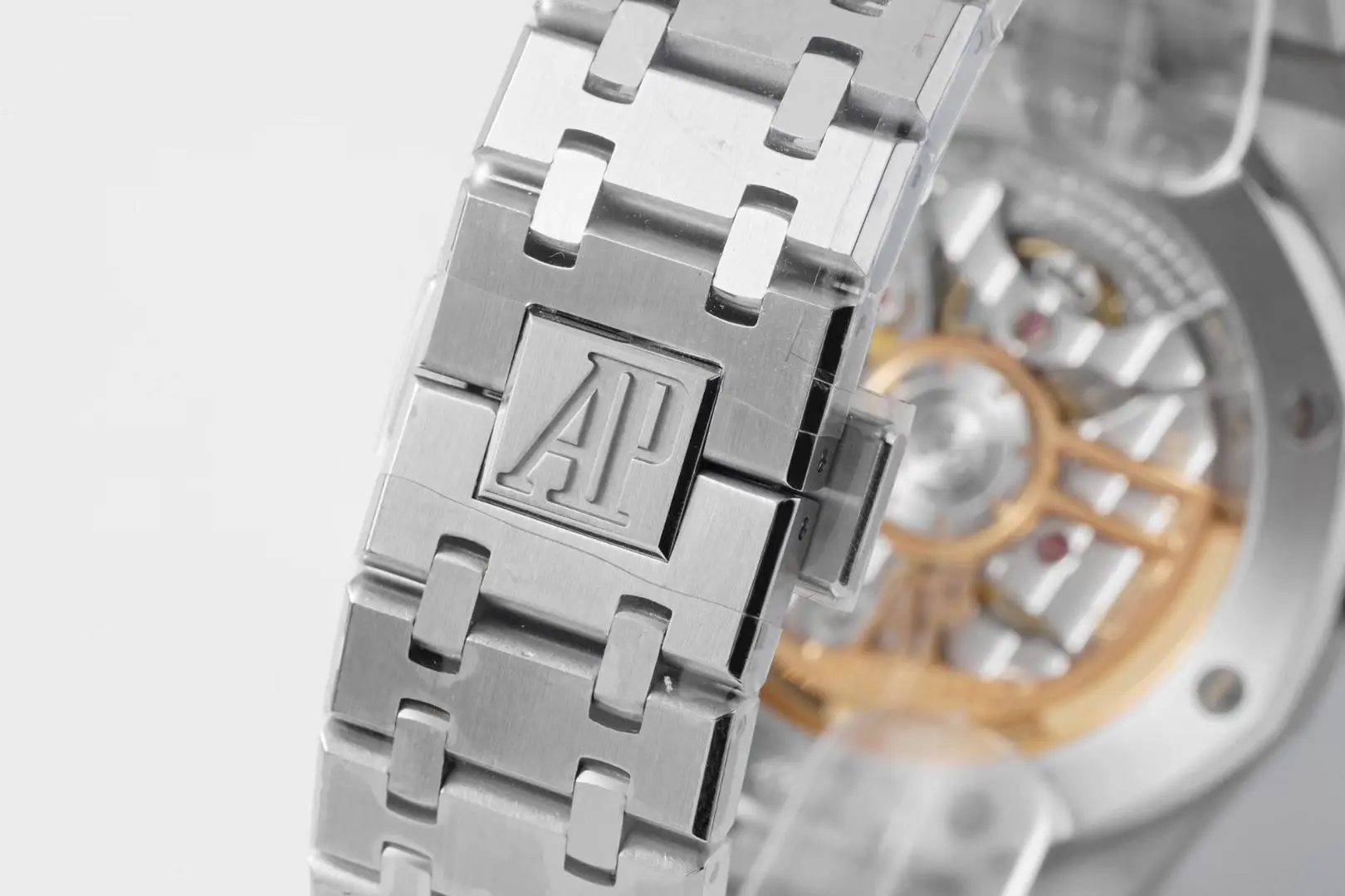 Audemars Piguet Royal Oak Automatic Watch 15500 Stainless Steel with Grey Dial - Image 9