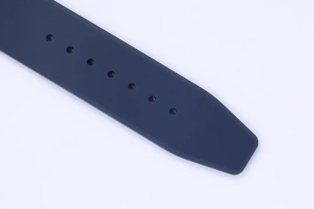 Audemars Piguet Royal Oak ultra-thin tourbillon - Blue Dial, Platinum Hands and Silicone Strap. 41mm Stainless steel Case. - Image 9