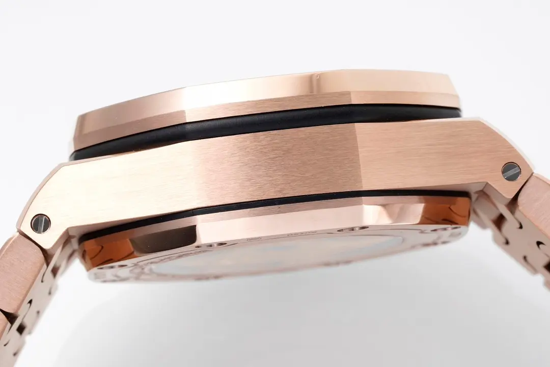Audemars Piguet Royal Oak Offshore Rose Gold Bracelet Watch With Exclusive 4404 Chronograph Motion - Image 9