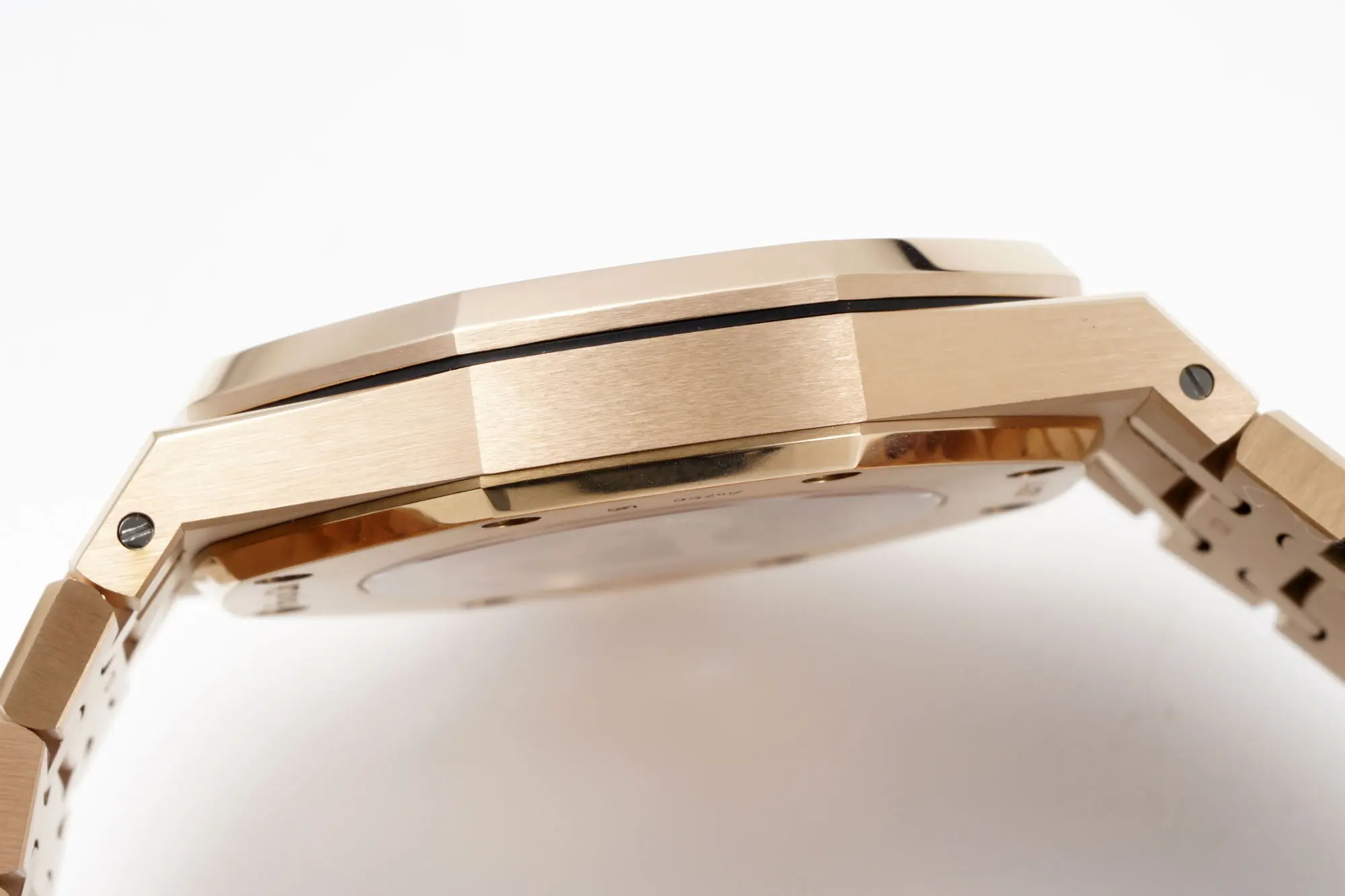 Audemars Piguet Royal Oak Offshore Men's Mechanical Watch 15407ST.OO.1220ST.01 - Rose gold, 41mm, Skeleton Dial - Calibre 3132 - Image 9