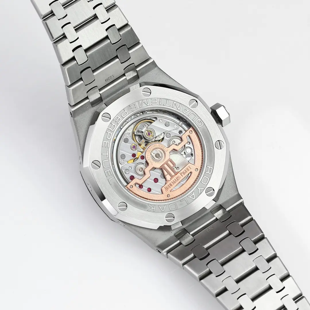 Audemars Piguet Royal Oak Perpetual Calender Watch - Green Dial Stainless Steel Case 41mm - Image 10