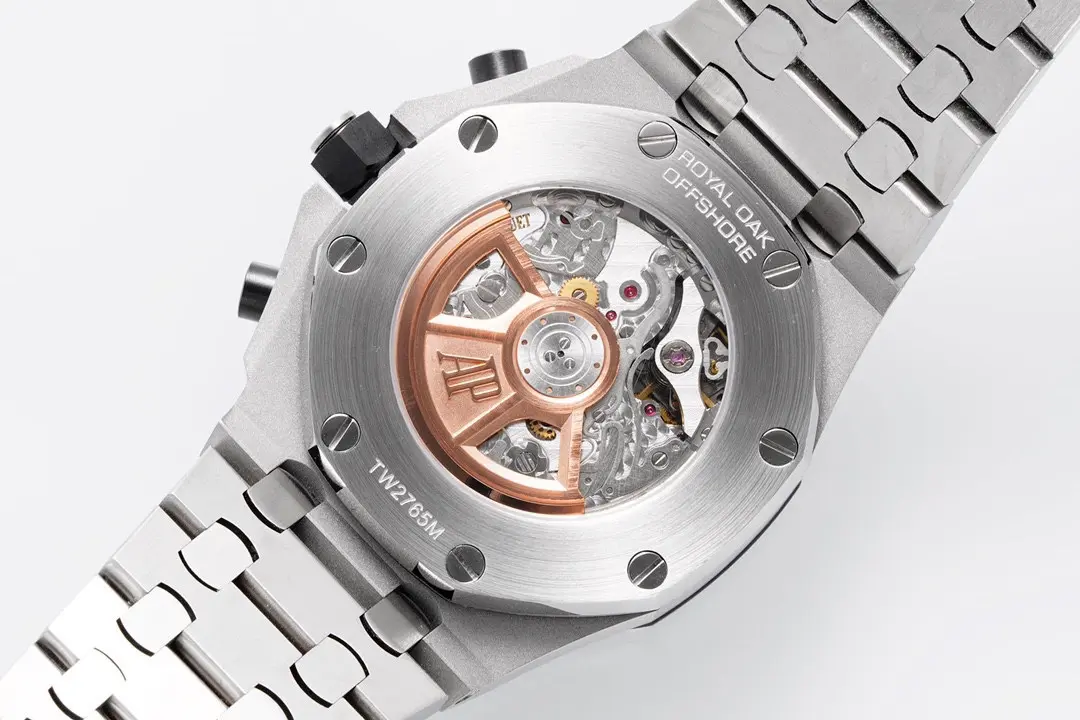 Audemars Piguet Royal Oak Offshore Stainless Steel Bracelet Watch With Blue Dial And 4404 Chronograph Motion - Image 10